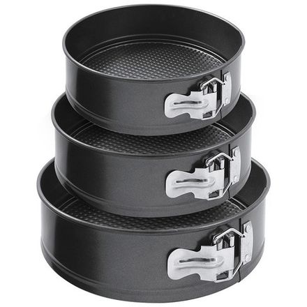 Набор из 3-х форм для выпечки раскладных SF-002SET (диам.20,22,24 см)