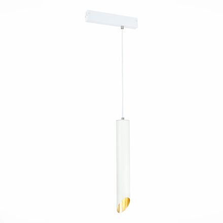 ST508.513.01 Св-к трек. Белый GU10 1*50W  IP20 D60xH400 180-240V Без ламп