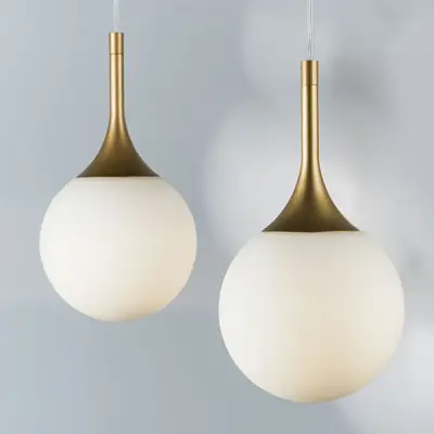 813012 Подвес GLOBO 1х40W E14 gold/white Lightstar