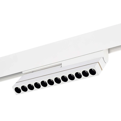 ST805.536.12 Магнитный трековый светильник Белый LED 1*12W 3000K 450Lm Ra>90 36° IP20 L220xW22xH117 48VV