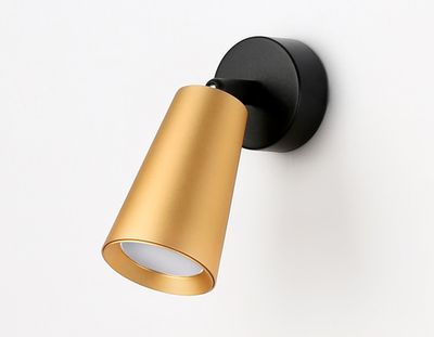 Светильник накладной TA13135 BK/GD черный/золото GU10 max 12W D60*L95*H90