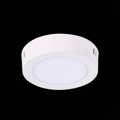 ST112.532.06 Светильник настенно-потолочный Белый LED 1*6W 3000K 330Lm Ra80 120° IP20 D110xH28 90-265V