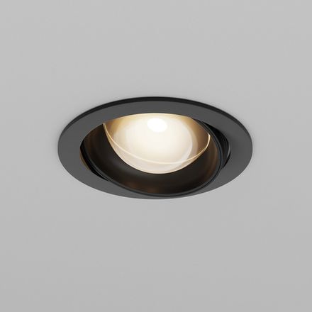 Встраиваемый светильник Lens 12Вт 3000К 70°, DL105-12W3K-B. TM Maytoni