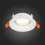 ST208.508.01 Св-к встр. Мат. белый GU10 1*50W D94xH40 220V Без ламп