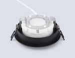 Светильник встраиваемый TN51823 BK черный GX53 max 15W D110*39