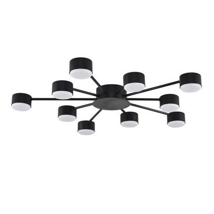 8344/10C COMFI черный, металл Люстра GX53 LED 10*7W 220V TORINA