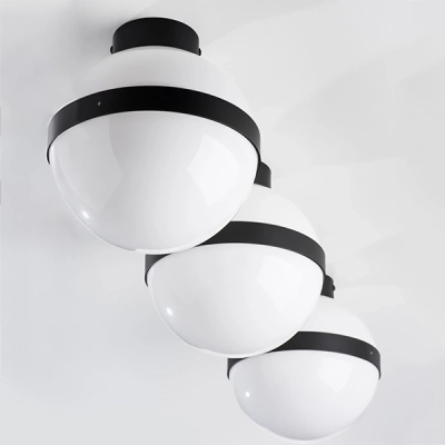 812117 Люстра GLOBO 1х40W E14 matt black/white Lightstar