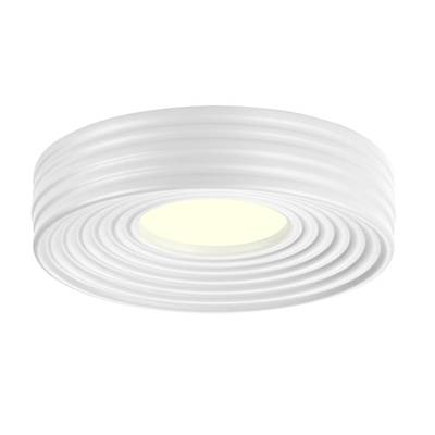 7704/40L AVRA LED SN 20 Светильник металл/пластик/белый LED 40Вт 4000K D470 IP20 MACARON