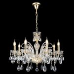 Люстра Crystal Lux MONICA SP8 GOLD 2502/308