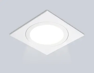 Светильник встраиваемый TN51824 WH белый GX53 max 15W 110*110*39