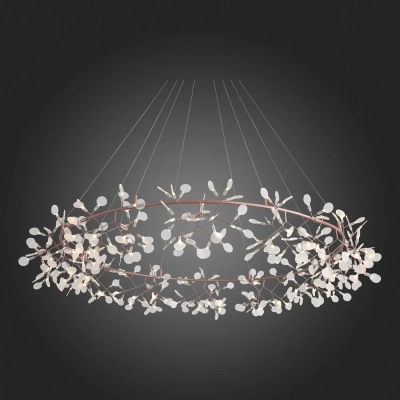 SL379.203.324 Люстра подвесная ST-Luce Медный/Белый LED 324*0,5W 3500K (из 2-х коробок)
