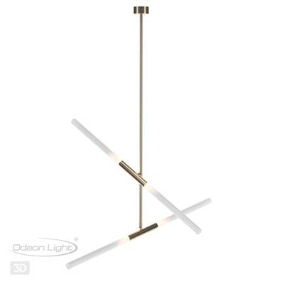 4306/4 HIGHTECH ODL22 295 золото Потолочный светильник IP20 G9 4*40W SOHO