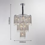 Подвесная люстра Ignis 2924-9P. ТМ Favourite