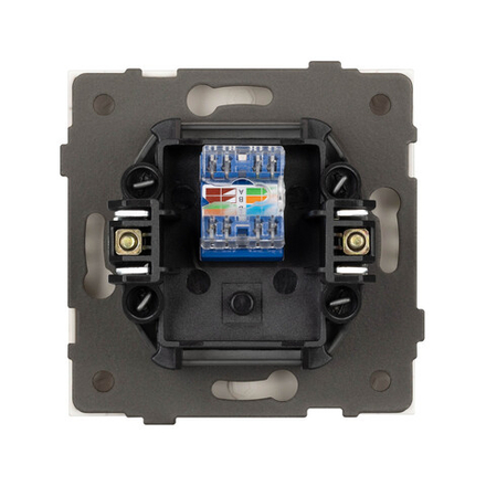 Механизм компьютерной розетки SCT-TENDO-MPC1-PL-GD (RJ-45, CAT6) (Arlight, -)