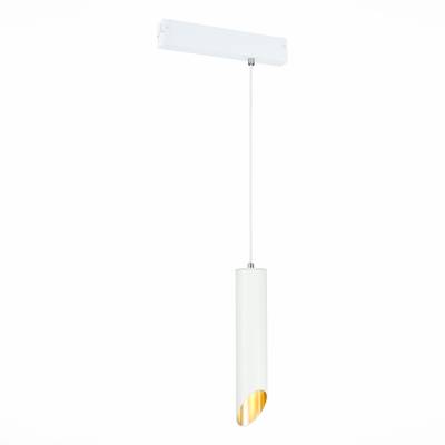 ST508.503.01 Св-к трек. Белый GU10 1*50W  IP20 D60xH300 180-240V Без ламп