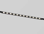 Светильник светодиодный трековый Magnetic 48V 10mm GL2335 BK черный IP20 10W 3CCT 3000/4200/6400K 200*10*37