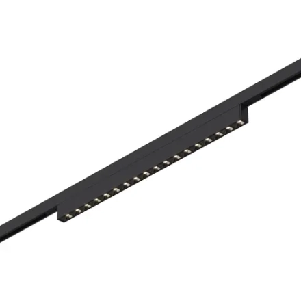 ST666.436.15 Магнитный трековый светильник Черный LED 1*15W 3000K 640Lm Ra>90  IP20 L292xW10xH18 24V