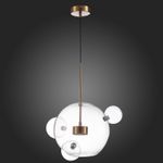 SL1133.203.01 Светильник подвесной ST-Luce Латунь/Прозрачный LED 1*14W 3000K