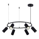 SL1213.403.06 Светильник подвесной ST-Luce Черный/Черный GU10 6*5W 4000K