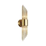 4847/2W HALL ODL21 670 золото/металл/стекло Бра G9 2*40W FLAMBI