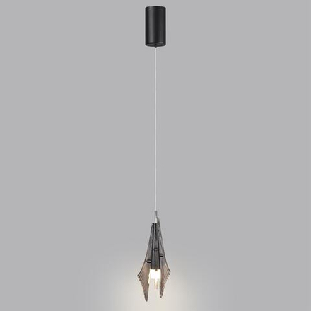 5442/6L L-VISION ODL_EX26 059 черный/дымчатый/металл/стекло/акрил Подвес LED 6W 3000K 633Лм AFALINA