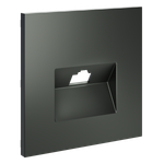 VLS001306 Накладка для розетки компьютерной RJ45 кат.6, S70 (титан). (ТМ Maytoni)