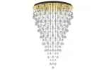 Подвесная хрустальная люстра Arti Lampadari Flusso H 1.4.80.615 G
