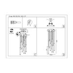 ST153.543.27 Люстра подвесная Белый LED 1*27W 4000K 2 295Lm Ra  IP20 D350xH1 500 180-240V