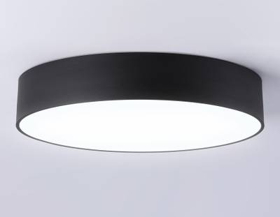 Светильник светодиодный потолочный FV5534 BK черный LED 60W 4200K D500*58 (Без ПДУ)