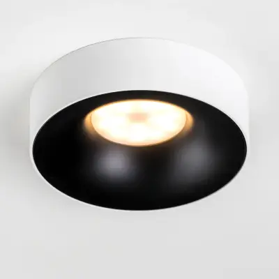 L01002720 Светильник LEVIGO MR16/HP16 ЧЕРНЫЙ/БЕЛЫЙ МАТОВЫЙ (010027+510020)