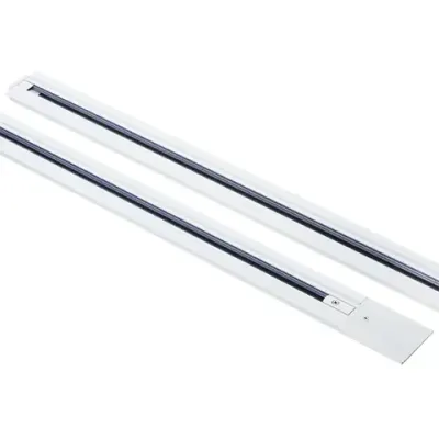 501025 Трек 2-контакт 1-фазный встраиваемый BARRA 2м, БЕЛЫЙ МАТОВЫЙ (питание и заглушка в комплекте) Lightstar