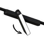 Магнитный трековый светильник Arte Lamp RAPID A6160PL-1BK, 1хLED