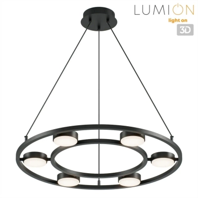 8340/6 MODERNI LN26 254 черный, металл Люстра подвесная GX53 LED 6*7W 220V TORINA
