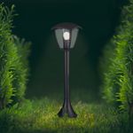 SL081.405.01 Светильник уличный наземный ST-Luce Черный/Черный, Прозрачный E27 1*40W