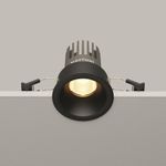 Встраиваемый светильник Dip Hight 3000K 10Вт 50° DL115-10W-3K-B. TM Maytoni