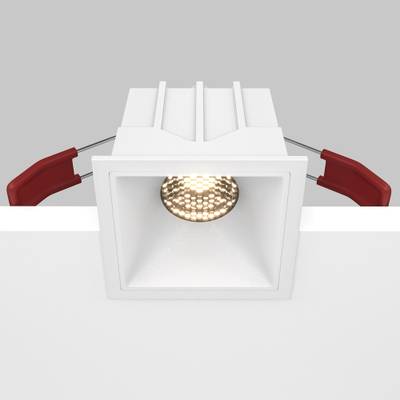 Встраиваемый светильник Alfa LED 3000K 1x10Вт 36° Dim Triac, DL043-01-10W3K-D-SQ-W. TM Maytoni