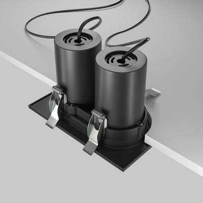 Встраиваемый светильник Hidden 4000K 2x10W 36°, DL045-02-10W4K-B. TM Maytoni
