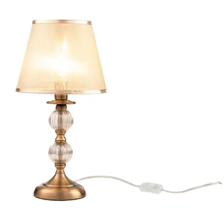 Настольный светильник Inessa FR2685TL-01BZ, E14х1. TM Maytoni