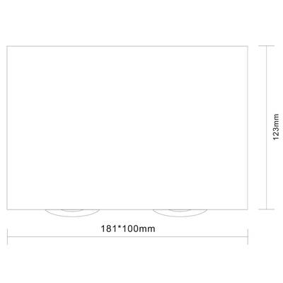 ST109.407.02 Светильник потолочный Мат. черный GU10 2*50W  L181xW100xH123 220V Без ламп