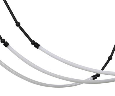 08060-3AS,19 Подвес Бофорт черный w150*150 h160 Led 50W (4000K)