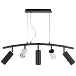 LR735362873 Люстра RULLO 5х50W GU10 ЧЕРНЫЙ/БЕЛЫЙ (571735+214436-2+214487-3)