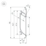 Профиль K-WALL-2000 ANOD (Arlight, Алюминий)