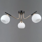 IL0713-3CSQ-24 BK FGD LIBRA светильник потолочный ILLUMICO, E27х3