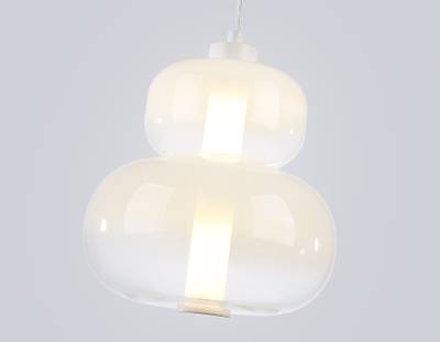 Светильник светодиодный подвесной LH11051 WH/FR белый/белый матовый 12W 3000K D230*265