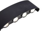 SL089.401.08 Светильник уличный настенный ST-Luce Черный кварцевый LED 8*1W 4000K