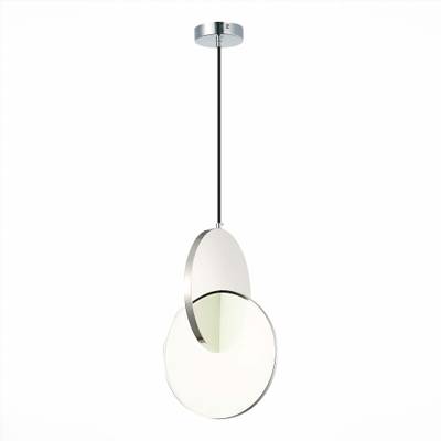 SL6107.103.01 Светильник подвесной ST-Luce Хром/Белый Хром LED 1*14W 3000K