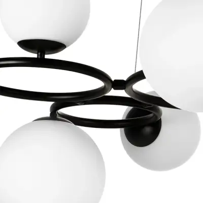 815097 Люстра GLOBO 9х40W G9 МАТОВЫЙ ЧЕРНЫЙ Lightstar