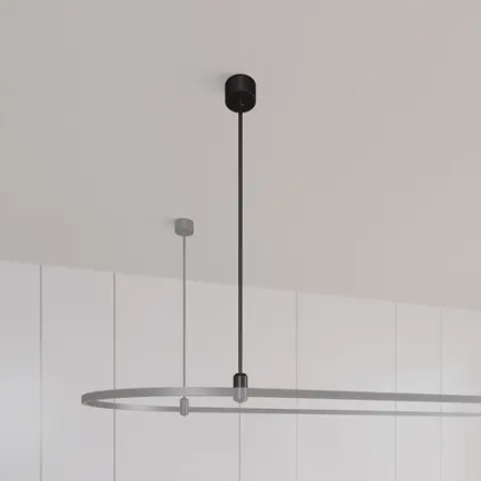 Подвес жесткий с питанием ART-APRIORI-ROD-A-L400-POWER (BK) (Arlight, IP20 Металл, 3 года)