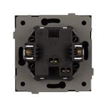 Механизм выключателя одноклавишный перекрёстный SWT-TENDO-MKX1-SFPL-BK (230V, 10A) (Arlight, -)