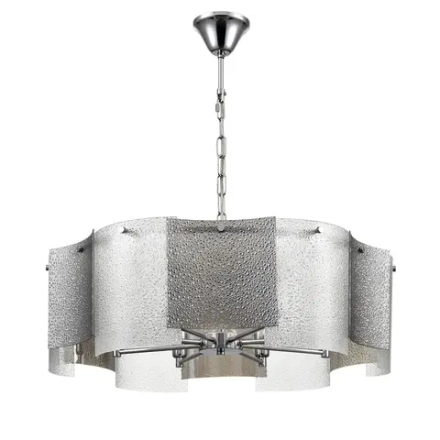 6594/8 MODERNI LN25 148 хром/тонированное стекло, металл/стекло Люстра подвесная E14 8*40W 220V DANDY